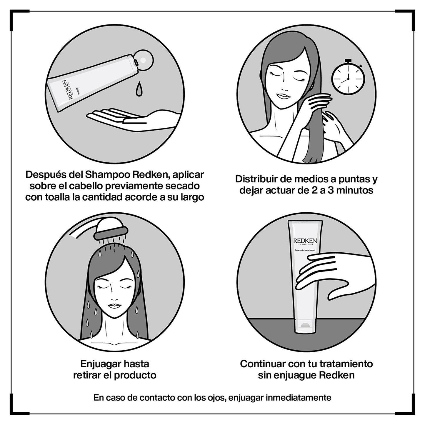 DISMISS MASCARILLA PARA CABELLO CON FRIZZ