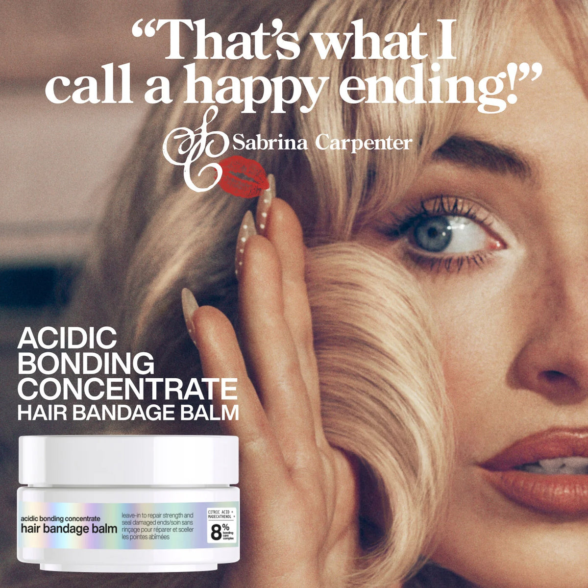 ACIDIC BONDING CONCENTRATE HAIR BANDAGE BALM
Strength repair for damaged, dry split ends in 1 use Redken abc