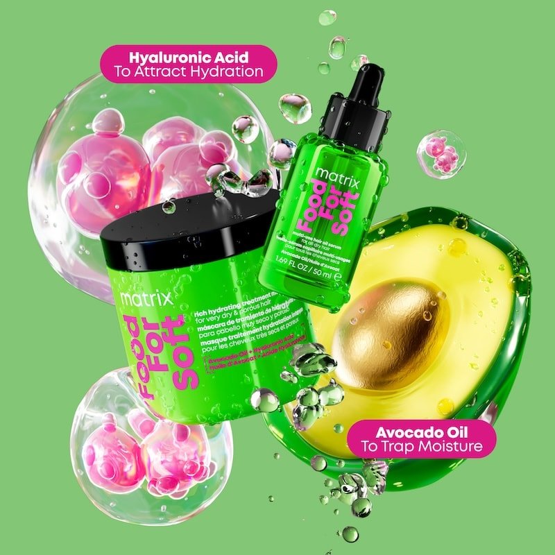 Hair Oil Food For Soft         Multi-Serum Matrix gotitas