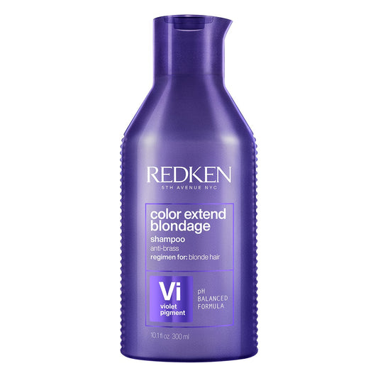 BLONDAGE SHAMPOO
CARE FOR BLONDE HAIR WITH PURPLE SHAMPOO (Violeta) 16.09oz
