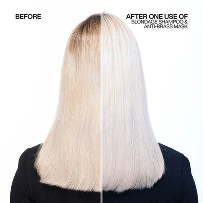 BLONDAGE SHAMPOO
CARE FOR BLONDE HAIR WITH PURPLE SHAMPOO (Violeta) 16.09oz