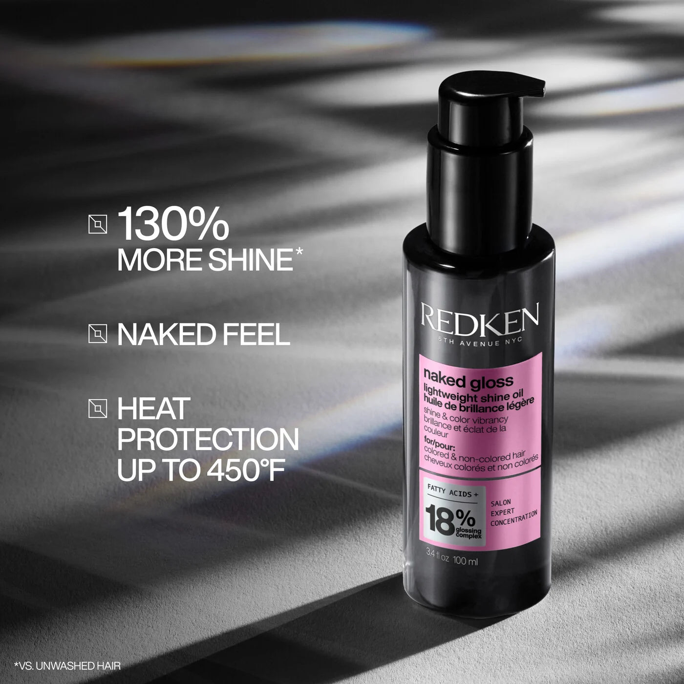 NAKED GLOSS LIGHTWEIGHT SHINE OIL Acidic color gloss
