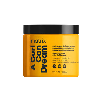 A Curl Can Dream Moisturizing Cream Matrix 
This leave-in cream that provides moisture and definition, without flaking or crunch.