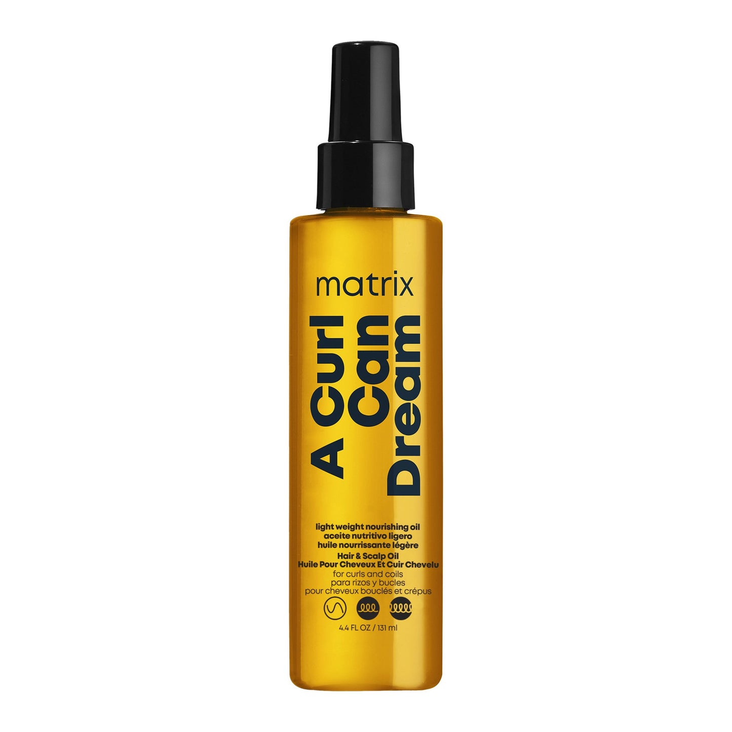 A Curl Can Dream Lightweight Oil Matrix
This is the perfect finisher to separate out curls and add shine.
