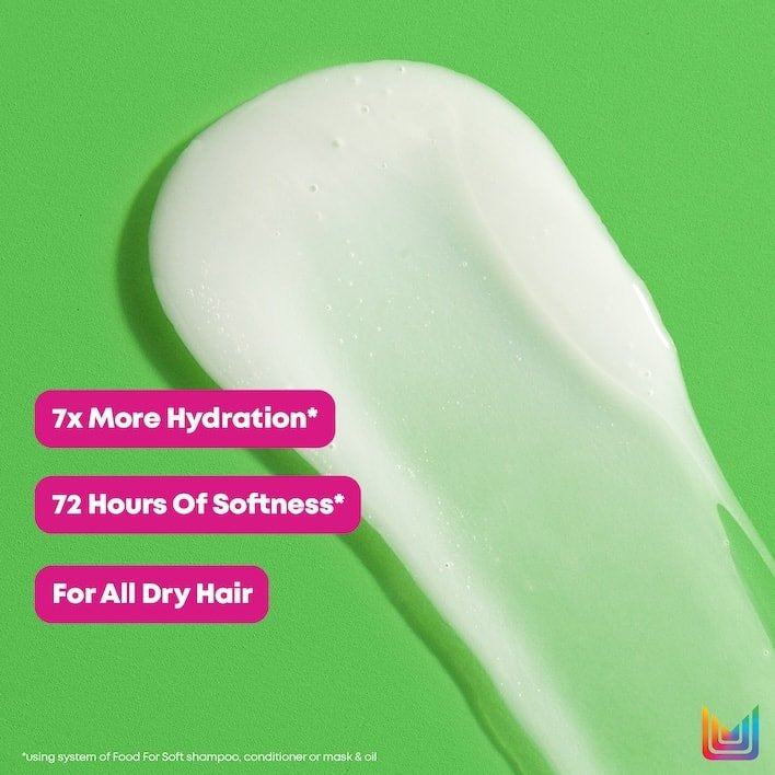 Shampoo Food For Soft Matrix                  Shampoo that moisturizes while cleansing and removing excess oil.