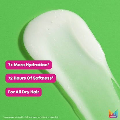 Shampoo Food For Soft Matrix                  Shampoo that moisturizes while cleansing and removing excess oil.