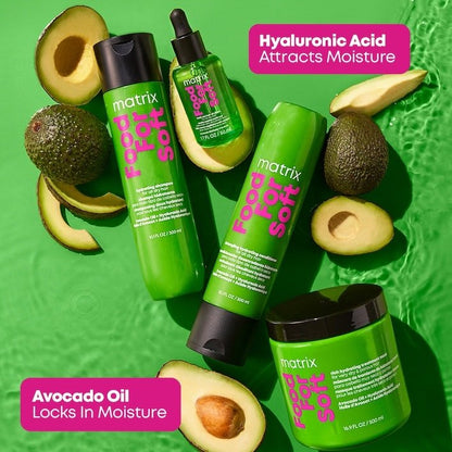 Shampoo Food For Soft Matrix                  Shampoo that moisturizes while cleansing and removing excess oil.