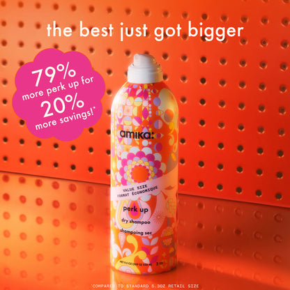 Perk up
dry shampoo amika:            Rated 4.8 out of 5 stars1,809